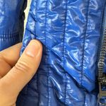 Lucy Royal Blue Quilted Puffer Jacket Womens S Cozy Winter Outdoorsy Coat Warm Photo 8