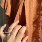 Free People Women's Button Down Dress Tunic Boho Oversized Long Sleeve Loose XS Photo 4