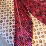 Vintage Satin Bed of Roses Floral Polka Dot Long Sleeve Pajama Dress Size Large Photo 7