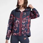 Nike Floral Print Windrunner Hooded Jacket Photo 0