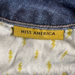 ZOOMP Brazilian Miss America Boot Cut Fringe Stretch Jeans Size 38 (~US Size 4) Blue Photo 4