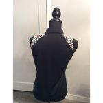 Monterey Club Golf Sleeveless Polo Shirt Women's Small S Black Photo 2