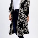 Peach Love California  Embroidered Kimono S/M Photo 6