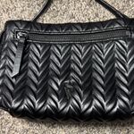 Vera Wang Simply Vera Black Quilted Crossbody Purse Photo 1