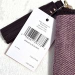 Kate Spade Ash Street Logo Large Tassel Pouch Deep Plum $88 Retail Zip Bag NWT Photo 4
