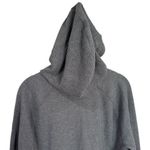Old Navy NEW  Grey Waffle Knit Hooded Sweater Holiday Cabincore Cozy Unisex M Photo 4
