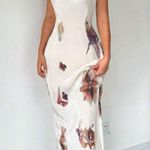 Shein Long White Maxi Dress Photo 0