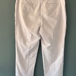 Chico's So Slimming Stretch Crop Sz 1 Optic White Pants High Rise Staple Casual Photo 2