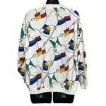 Vintage Euro Joy Paris/Milano Track Jacket Women's Size Large Costal Yacht‎ Sail Photo 1