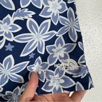The North Face Blue Floral Shorts Size Medium Photo 2