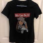 Assassin's Creed T Shirt Womens Small Black Short Sleeve “We Can Do It” Photo 0