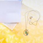 Abalone Deer Sterling Silver Necklace Photo 5