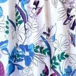 Ingrid And Isabel Tie Back Woven Maxi Maternity Dress  White Floral Small Photo 1