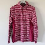 Powder River Outfitters Collection by Panhandle Red Quarter Zip Pullover Size XL Photo 1