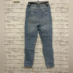 No Boundaries Juniors  light wash high rise distressed skinny jeans, size 9 Photo 1