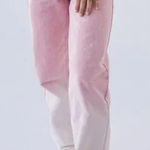 BDG  Pink Ombre Baggy Wide Leg Jeans Photo 0
