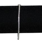 925 Sterling Silver Tennis Bracelet Photo 0