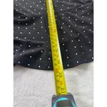 Michael Kors MICHAEL  Black Rhinestone Ruffle Mini Skirt XL Photo 5