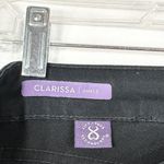 NYDJ Not Your Daughters Jeans Size 12 Clarissa Ankle Skinny Black Pockets 1625 Photo 7