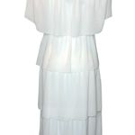 Blush Mark White Fool In Love Midi Dress - Size Small Photo 2