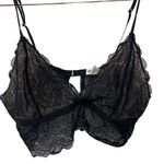 Madewell liana triangle black bra. Size XL Photo 3