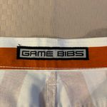 Game Bibs Orange White Striped Mini Skirt Photo 5