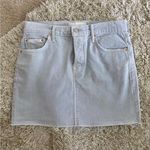 MOTHER Frayed Denim Miniskirt (NEVER WORN) Size 25 Photo 0