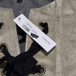 Anthropologie Drew Pullover Sweatshirt with Ribbon Tie Detail Size XS Photo 6