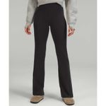 Lululemon 8 Brushed Softstreme Ribbed Flared Pant 32.5" Zip Ankle W5EUBS Workout Photo 3