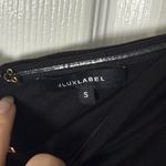 JLUXLABEL Black Atlantis Drape Maxi Dress S Photo 7