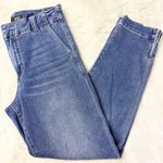 Kut From The Kloth Reese Straight Leg Jeans Zip Ankle Size 10 Long Photo 2