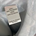 Peck & Peck  Open Front Blazer Jacket L Gray Paisley‎ Floral Button Career Boho Photo 12