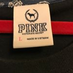 Victoria's Secret Victoria Secrets Pink Graphic Tee Crewneck Tee Black M Photo 9