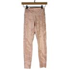 Aerie Offline by 7/8 Leggings Womens S Pink Marble High Rise Stretch Athleisure Photo 1