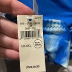 Aerie  Blue Triangle Bikini Top Photo 3