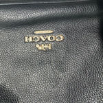 Coach Ellie File Purse C1648 Cross Body Black Pebble Leather Adjustable Strap Photo 5