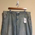 Mango NWT  Low Rise Wide Leg Jeans in Medium Vintage Blue 16 Photo 11