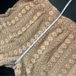 Anthropologie By Lace Cargo Pants Brown Knit Large Photo 12