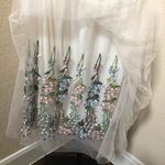 Moon Collection  tulle floral embroidered skirt sz M/L Photo 5