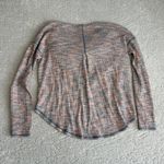Free People Women's  Small Misty Waffle Cole Neck Thermal Long Sleeve Pullover Photo 6