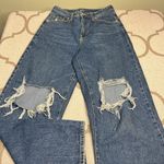 Wild Fable Women's highest rise baggy jean distressed Blue Jeans Photo 11