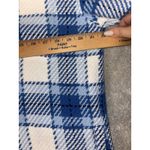 Outerknown NWT Women's  Coat Medium Cloud Weave Button Blanket Shirt Blue Shacket Photo 9