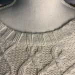 Mossimo Supply Co Mossimo Cream Sparkly Cable knit Sweater - S Photo 2