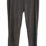 Seductive Sabrina Gray Faux Suede Leggings Pants Size EU 38 US 8 Photo 0