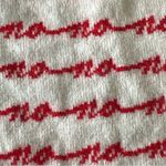 J.Crew Crewneck colorblock merino sweater in jacquard "Yes/No" Photo 5