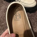 No Boundaries Y2K white chunky loafer with top chain Photo 6