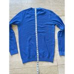 J. McLaughlin  Knit Blue Sweater Mens‎ Size S Long Sleeve Photo 4