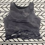 BuffBunny Meta Sports Bra in Black Quartz size Large Gray Photo 2