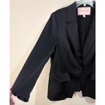 Black Label  by Chico's Women's Classic Black One Button Blazer Size 16 Photo 1