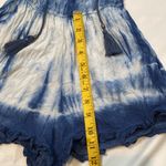 American Eagle 21 Boho Blue Tie Dye Flowy Cottagecore Vacation Romper XXS Photo 3